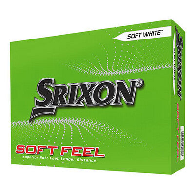 Srixon Soft Feel White 4 for 3 Dozen