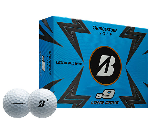 Bridgestone e9 LONG DRIVE White Dozen Balls