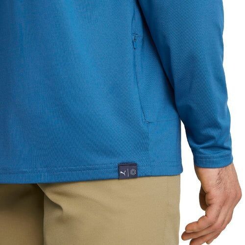 Puma MATTR Colourblock Hoodie - Lake Blue/Navy Blazer