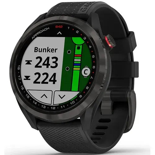 Garmin Approach S42 Golf GPS Watch - Black