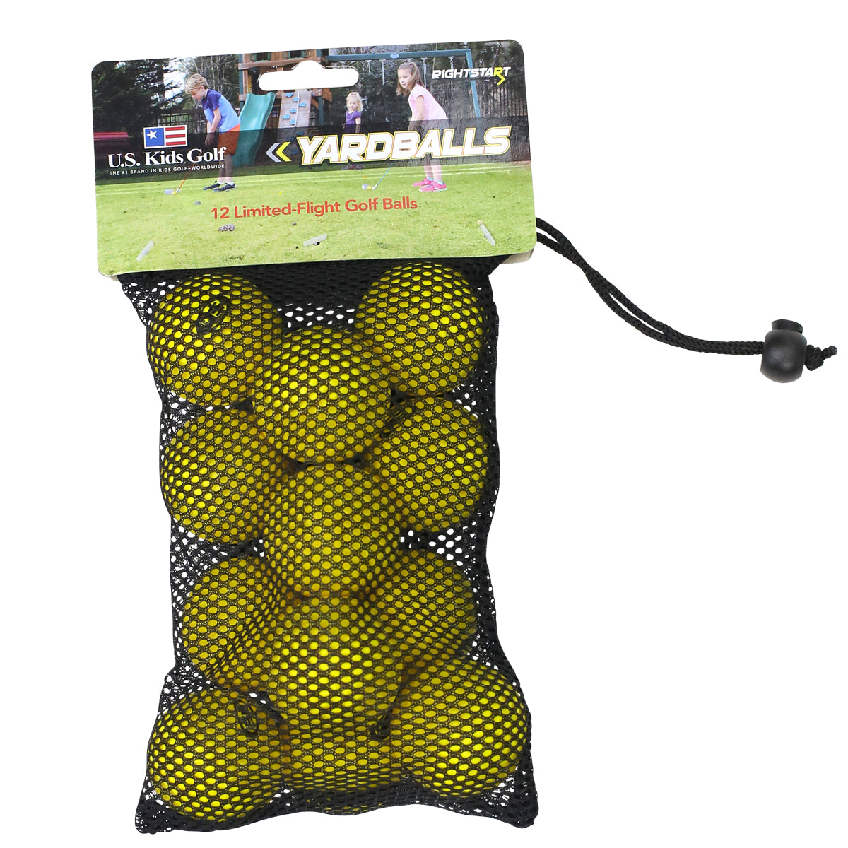 Yellow Yard Ball, Dozen 12-Ball Pack