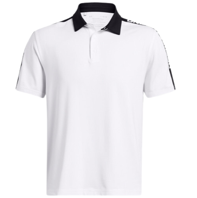 Under Armour Playoff 3.0 Striker Polo - White/Black