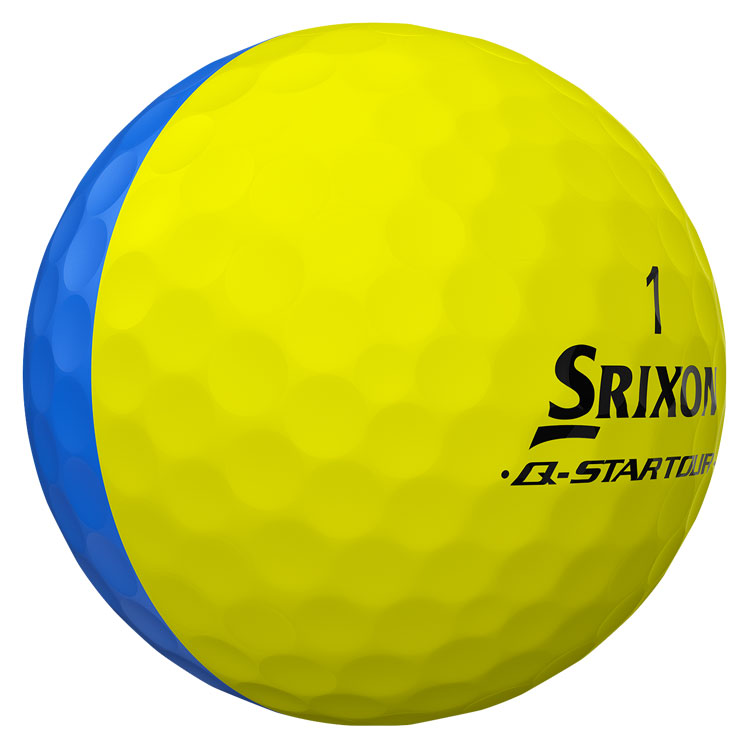 Srixon Divide Q Star Tour Golf Balls- 1 Dozen