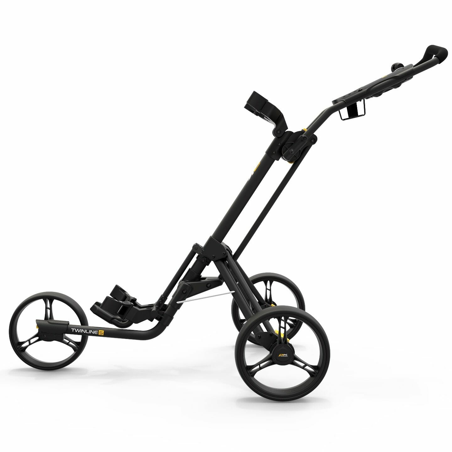 PowaKaddy Twinline 5 Lite 3-Wheel Push T