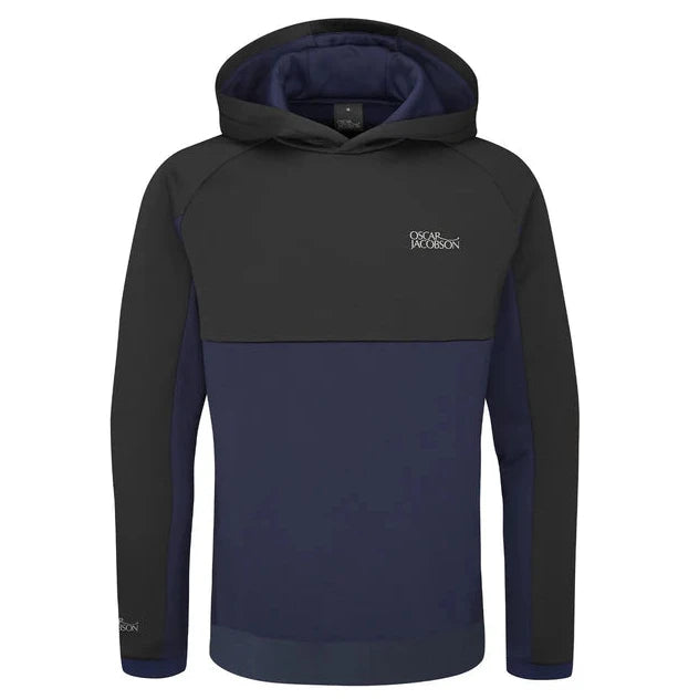 Oscar Jacobson Trapp Hoodie - Navy/Black