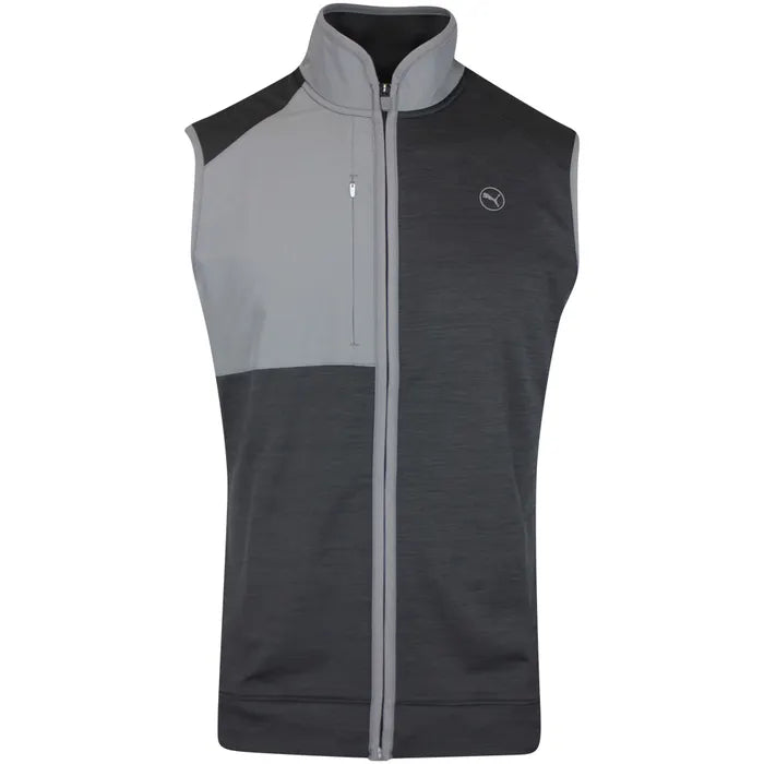 PUMA Golf Vest - Cloudspun FZ Mid - Black