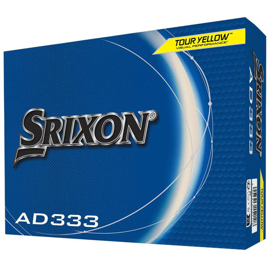 Srixon AD333 Yellow Golf Balls - 1 Dozen